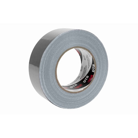 Duct Tape, 1 7/8 in Wd, 60 yd Lg, 8 mil Thick, Silver, Polyethylene Coated Cloth