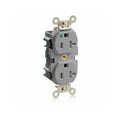 Straight Blade Receptacle, 5-20R, 20 A, 125V AC, Surface Mount, Self-Grounded