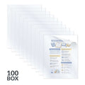 Report Cover, Vinyl, Clear, PK100