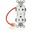 PlugsandReceptacles, 20A, 125VAC, Wht, Nylon