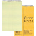 Steno Book, Gregg Rule, 80 Sheet, Green