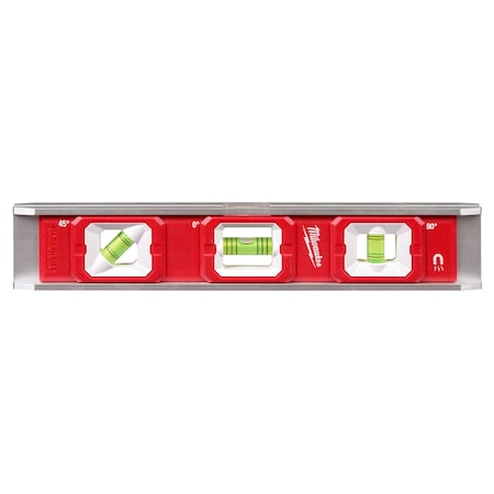 Torpedo Level, Aluminum, Magnetic
