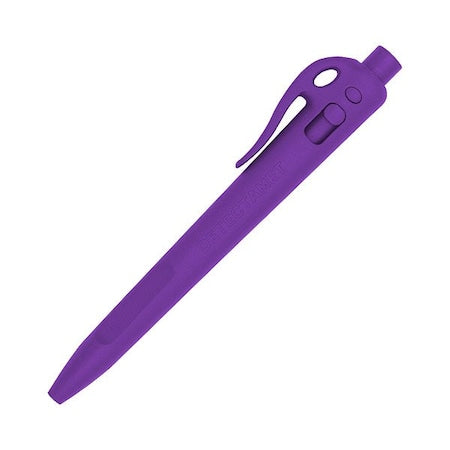 Metal DetectablePen, Black, Non-Erasable, Ballpoint, PK50