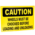 Econo Caution Sign - English