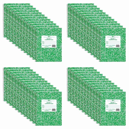 Wirebound Comp Notebooks, Grade 1, PK48