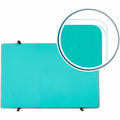 Board and wall fixing, 40 in, Tempered Glass Frame, Teal