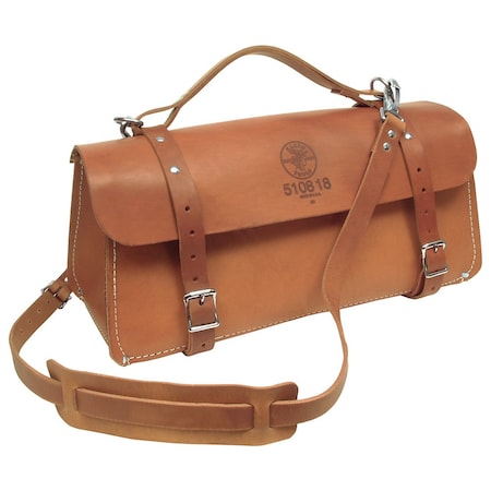 Tool Bag, Brown, Leather, 0 Pockets