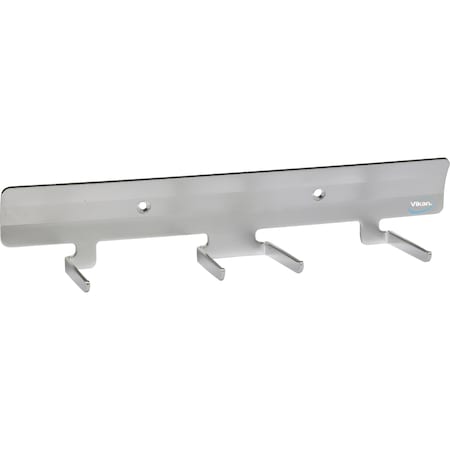 Stainless Steel Wall Bracket, 4 Hooks
