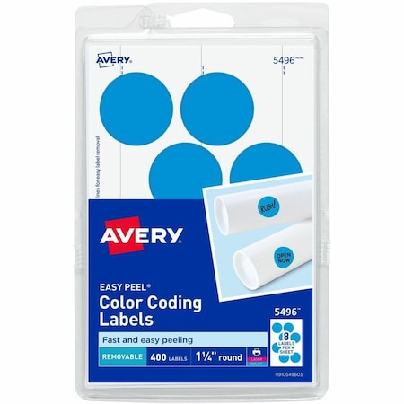 Printable Color Coding Labels, PK400