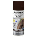 Rust Preventative Spray Paint, Rustic Slate, Flat, Solvent, 12 Oz