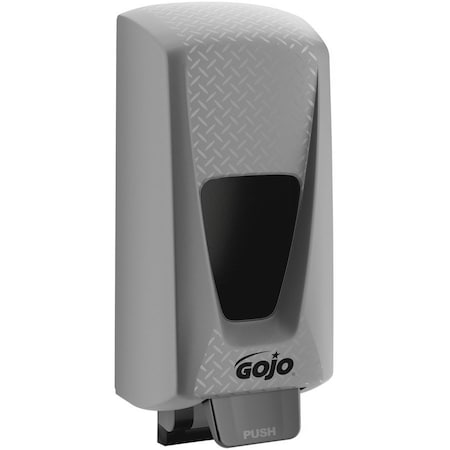 Soap Dispenser, 5000 mL, Push-Style, Gray
