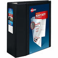 Heavy-Duty View 3 Ring Binder, 5" One To
