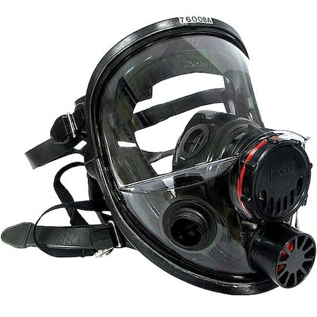 Full Facepiece Respirator, 7600 Series, Silicone, Threaded, Includes Speaking Diaphragm, M/L