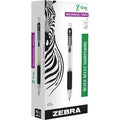 Zebra Z-Grip Mechanical Pencil - 0.5 mm Lead Diameter - Refillable - Clear Barrel - 1.0 Dozen