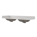 Quartz Vanity Top,61x22 in