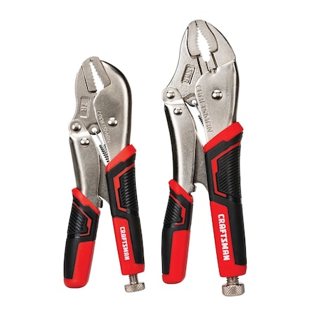 Locking Pliers Set Fast Release, 2 pc