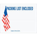 PackingListEnvelopes, Bl/Rd/Wht, PK1000