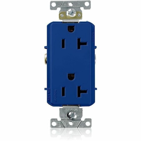 Receptacle Outlet, 20A, Blue, 125V