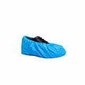Disposable Shoe Covers, Polypropylene, Blue, Slip Resistant Sole: Yes , XL