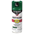 Rust Preventative Spray Paint, Hunter Green, Gloss, Solvent, 12 Oz