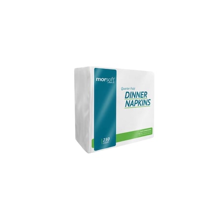 Dinner Napkin White, 15.75inx14., PK3000