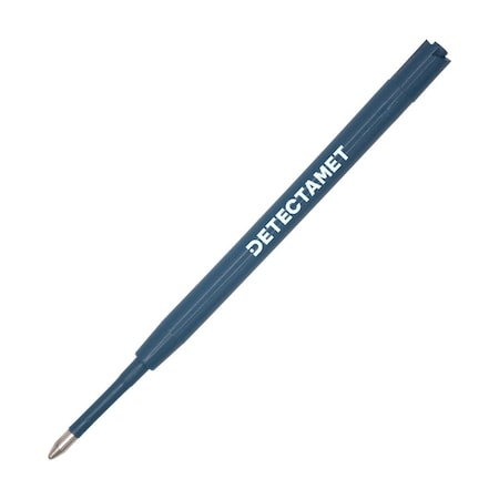 Metal DetectablePen Ink Cartridge, Blue, Ballpoint, PK100