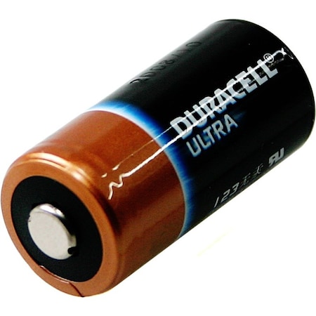 Duracell ULTRA DL123 Camera Battery - For Camera - Battery Rechargeable - 1550 mAh - 3 V DC, PK2