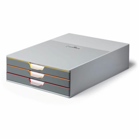 Desktop Drawer Organizer,3 Colored Draw