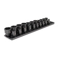 1/2 in Drive Impact Socket Set, SAE, 21 pcs