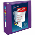 Heavy-Duty View 3 Ring Binder, 3 in