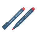 Metal Detectable Permanent Marker, Red Color Family, 10 PK