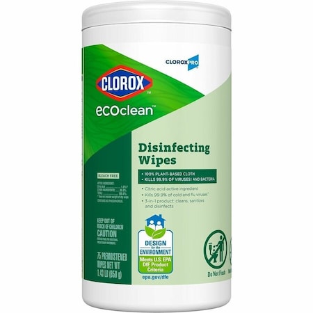 Disinfecting Wipes, 75 ct, Canister, PK6