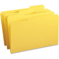 File Folder, Yellow, Paperboard, PK100