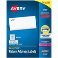 Easy Peel Return Address Labels, PK6000