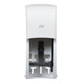 Toilet Paper Dispenser,Plastic,White