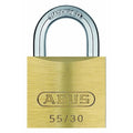 Padlock, 1" H, 1 1/8" W, Brass