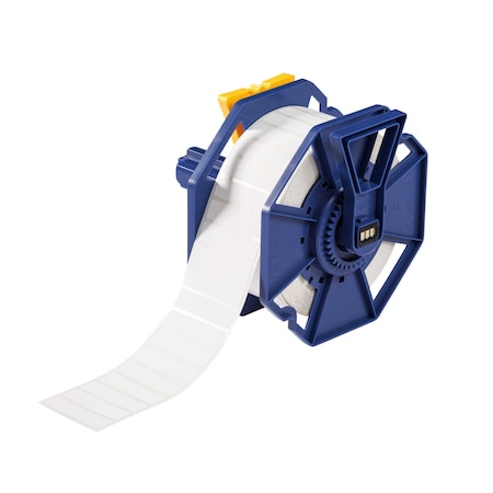 Pre-Cut Label Stock Roll, White, Matte