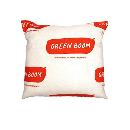 Sorbent Pillow, 10 gal, Fuels, Oils, Beige