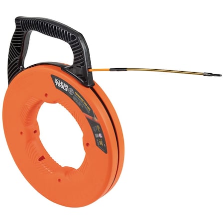 Fish Tape, Round, Fiberglass, 13" Case Dia.