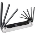 9 Piece SAE Fold-Up Hex Key Set, 70591