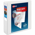 Heavy-Duty View 3 Ring Binder, 2" One To