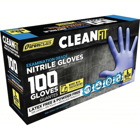 5mil Disposable Gloves Sz S, PK100