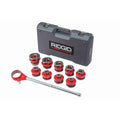 Exposed Ratchet Threader Set, 1/8 to 2 in