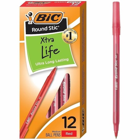 Pen, Roundstic, Bp, Med, Rd, Dz, PK12