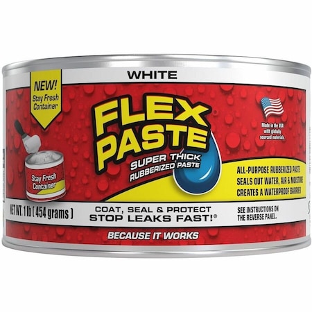 Flex Paste, Can, White, Not Applicable