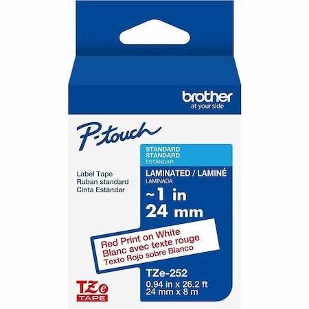 Label/Ribbon Cartridge, White, Gloss, 1 in W