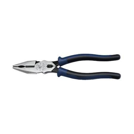 8 3/4 in Linemans Plier High Leverage, Steel