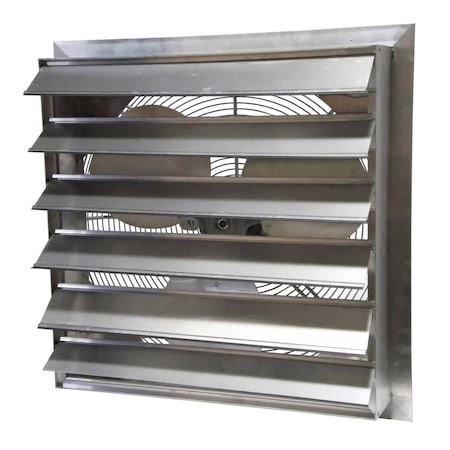 ShtMt Hzd ExhFn, 24In Bl, Alm, 115/208-230V