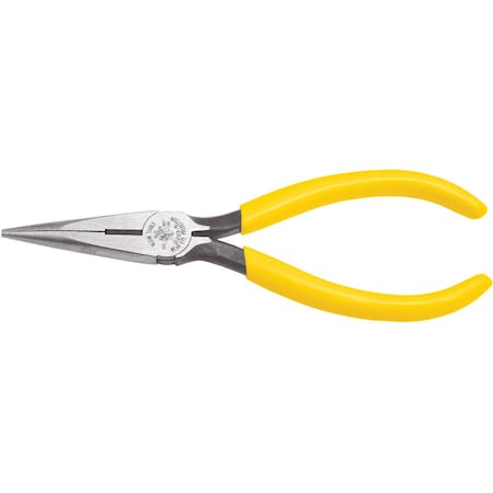6 5/8 in D203 Needle Nose Plier, Side Cutter Plastic Dipped Handle