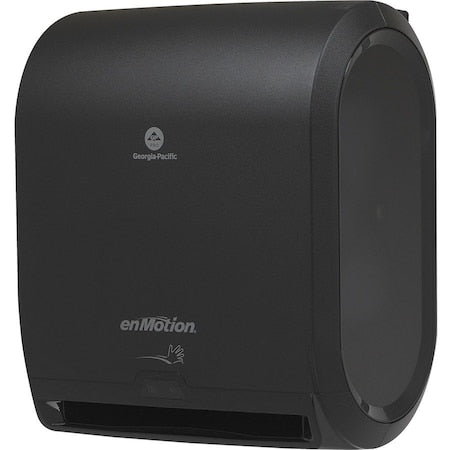 enMotion Touchless Paper Towel Dispenser, Wall Mount, Black, For 1-3/4 in Dia x 10 in W Paper Towels